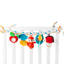 Load image into Gallery viewer, 1Pc Baby Hanging Rattles Doll Colorful Cartoon Animal Bed Bell Pendant Toddler Mobiles Activity Educational Toy Newborn Gift