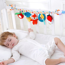 Load image into Gallery viewer, 1Pc Baby Hanging Rattles Doll Colorful Cartoon Animal Bed Bell Pendant Toddler Mobiles Activity Educational Toy Newborn Gift