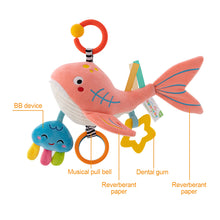 Load image into Gallery viewer, 1Pc Newborn Baby Rattles Plush Stroller Cartoon Animal Toys Baby Mobiles Hanging Bell Educational Baby Toys 0-24 Months