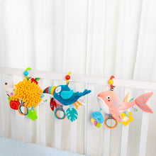 Load image into Gallery viewer, 1Pc Newborn Baby Rattles Plush Stroller Cartoon Animal Toys Baby Mobiles Hanging Bell Educational Baby Toys 0-24 Months