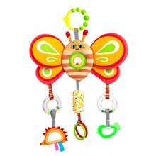 Load image into Gallery viewer, 1Pc Newborn Baby Rattles Plush Stroller Cartoon Animal Toys Baby Mobiles Hanging Bell Educational Baby Toys 0-24 Months