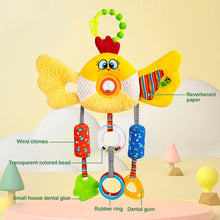 Load image into Gallery viewer, 1Pc Newborn Baby Rattles Plush Stroller Cartoon Animal Toys Baby Mobiles Hanging Bell Educational Baby Toys 0-24 Months