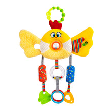 Load image into Gallery viewer, 1Pc Newborn Baby Rattles Plush Stroller Cartoon Animal Toys Baby Mobiles Hanging Bell Educational Baby Toys 0-24 Months