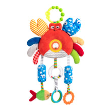 Load image into Gallery viewer, 1Pc Newborn Baby Rattles Plush Stroller Cartoon Animal Toys Baby Mobiles Hanging Bell Educational Baby Toys 0-24 Months
