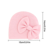 Load image into Gallery viewer, Baby Girl Hat Gloves Set Cotton Newborn Beanie for Girls Accessories Baby Cap Toddler Infant Bonnet Hats New Born Gift