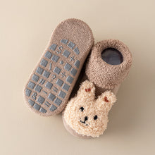 Load image into Gallery viewer, Autumn Winter Baby Socks Non-Slip Toddler Socks Newborn Soft Cotton Floor Socks Baby Girls Boy Cartoon Animal Baby Sock