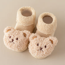 Load image into Gallery viewer, Autumn Winter Baby Socks Non-Slip Toddler Socks Newborn Soft Cotton Floor Socks Baby Girls Boy Cartoon Animal Baby Sock