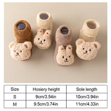 Load image into Gallery viewer, Autumn Winter Baby Socks Non-Slip Toddler Socks Newborn Soft Cotton Floor Socks Baby Girls Boy Cartoon Animal Baby Sock