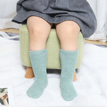 Load image into Gallery viewer, Toddler Kids Socks Newborn Baby Prewalker Winter Thick Coral Fleece Cotton Dinosaur Girl Autumn Infant Boy Cartoon Sock 0-5Y
