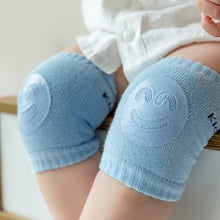 Load image into Gallery viewer, Newborn Autumn Terry Baby Socks Elbow Pads Toddler Crawling Knee Pads Baby Children Knee Pads Smiling Face Knee Pads