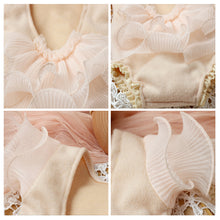 Load image into Gallery viewer, Newborn Photo Props Baby Romper Lace Clothing Toddler Art Photography Newborn Headdress Flower Girls Photograph Prop