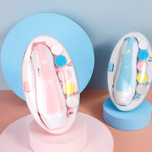 Load image into Gallery viewer, Multifunctional Electric Baby Nail Trimmer Baby Nail File Clippers Toes Fingernail Cutter Trimmer Manicure Tool Set Baby Care
