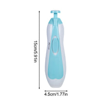 Load image into Gallery viewer, Multifunctional Electric Baby Nail Trimmer Baby Nail File Clippers Toes Fingernail Cutter Trimmer Manicure Tool Set Baby Care
