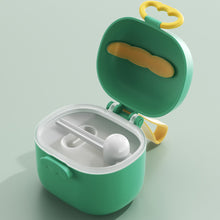 Load image into Gallery viewer, Solid Color Baby Milk Powder Container with Spoon Portable Baby Food Storage Newborn Toddler Snack Box Baby Essentials