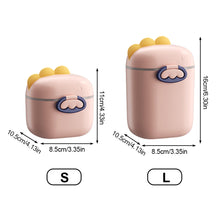 Load image into Gallery viewer, Solid Color Baby Milk Powder Container with Spoon Portable Baby Food Storage Newborn Toddler Snack Box Baby Essentials