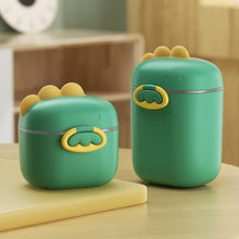 Load image into Gallery viewer, Solid Color Baby Milk Powder Container with Spoon Portable Baby Food Storage Newborn Toddler Snack Box Baby Essentials