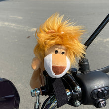 Load image into Gallery viewer, Motorcycle Bicycle Doll Pendant Plush Dinosaur Pendant Decorative Toy Tail Turn Signal Pendant Motorcycle Handlebar Accessories