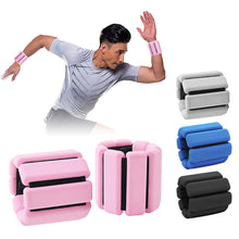 Load image into Gallery viewer, 1Pair 1/2lbs Strength Training Wrist Weights Adjustable Wearable Wrist Ankle Weights for Men Women Running Cardio Aerobics Walking