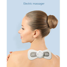 Load image into Gallery viewer, Mini Convenient Electric Rechargeable Cervical Massager Relax Relieve Soreness Portable Multifunctional Pulse Massage Patch