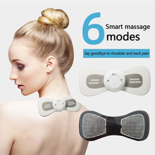 Load image into Gallery viewer, Mini Convenient Electric Rechargeable Cervical Massager Relax Relieve Soreness Portable Multifunctional Pulse Massage Patch