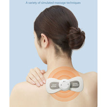 Load image into Gallery viewer, Mini Convenient Electric Rechargeable Cervical Massager Relax Relieve Soreness Portable Multifunctional Pulse Massage Patch