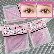 Load image into Gallery viewer, Lower Eyelash Stamp Set Non-smudging Non-clumping Reusable Lower Eyelash Stamp Quick Easy Makeup Application Eyelash makeup Tool