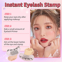 Load image into Gallery viewer, Silicone Lower Eyelash Stamp Set Non-smudging Natural Reusable Lower Eyelash Stamp Time-saving Convenient Makeup Application