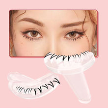 Load image into Gallery viewer, Silicone Lower Eyelash Stamp Set Non-smudging Natural Reusable Lower Eyelash Stamp Time-saving Convenient Makeup Application