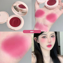 Load image into Gallery viewer, Matte Air Cushion Blusher Cream Waterproof Long-lasting Natural Brightening Portable Blusher Face Makeup Cosmetics