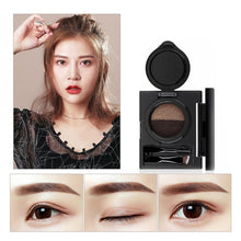 Load image into Gallery viewer, Two Tone Matte Air Cushion Eyebrow Cream Waterproof Long-lasting Non-smudging Eyebrow Dye Cream Makeup Cosmetics