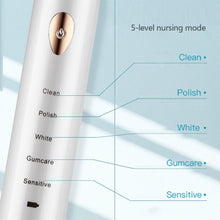 Load image into Gallery viewer, Adult Electric Toothbrush Waterproof Ultrasonic Vibration Toothbrush USB Charging Smart Toothbrush Oral Care