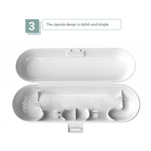 Load image into Gallery viewer, Universal Portable Toothbrush Storage Box Lightweight Durable Travel Portable Box for Various Toothbrushes