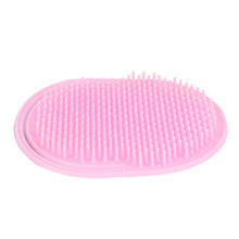 Load image into Gallery viewer, Silicone Multifunctional Soft Multi Color Hair Comb Massage Brush Household Shower Massage Hollowed Out Hair Brush
