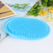 Load image into Gallery viewer, Silicone Multifunctional Soft Multi Color Hair Comb Massage Brush Household Shower Massage Hollowed Out Hair Brush