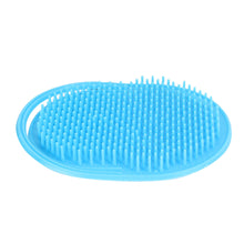 Load image into Gallery viewer, Silicone Multifunctional Soft Multi Color Hair Comb Massage Brush Household Shower Massage Hollowed Out Hair Brush