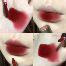 Load image into Gallery viewer, Red Matte Velvet Lip Gloss Liquid Non-stick Lipstick Lasting Elegant Mud Lip Mousse Cup Lip Tint Clay Makeup Cosmetics
