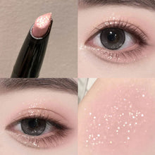 Load image into Gallery viewer, Glittering Fairy Pink Pearl Pen Ice Diamond Silkworm Lying Pen Highlighter Eye Shadow Stick Pearlescent Makeup Cosmetics