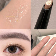 Load image into Gallery viewer, Glittering Fairy Pink Pearl Pen Ice Diamond Silkworm Lying Pen Highlighter Eye Shadow Stick Pearlescent Makeup Cosmetics