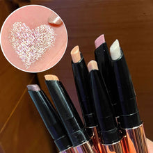 Load image into Gallery viewer, Glittering Fairy Pink Pearl Pen Ice Diamond Silkworm Lying Pen Highlighter Eye Shadow Stick Pearlescent Makeup Cosmetics