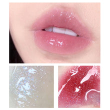 Load image into Gallery viewer, Moisturizing Shimmering Water-gloss Glass Lip Glaze Lip Gloss Liquid Lipstick Lasting Elegant Lip Non-stick Cup Lip Tint Clay Makeup