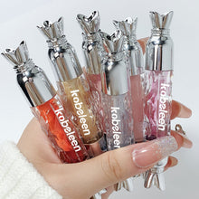 Load image into Gallery viewer, Moisturizing Shimmering Water-gloss Glass Lip Glaze Lip Gloss Liquid Lipstick Lasting Elegant Lip Non-stick Cup Lip Tint Clay Makeup