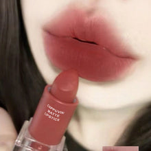 Load image into Gallery viewer, Velvet Matte Lipstick Transparent Acrylic Waterproof Sweatproof Long-lasting Non-fading Nude Lip Gloss Lip Makeup Cosmetics
