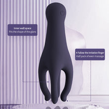 Load image into Gallery viewer, Vibration Masturbator Penis and Ghost Head Training Device Glans Exercise and Massage Automatic Male Adult Small Airplane Cup
