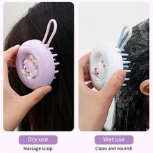 Load image into Gallery viewer, Cute Silicone Airbag Shampoo Brush Cartoon 3D Doll Massager High Elasticity Portable Shampoo Brush