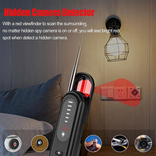 Load image into Gallery viewer, T01 Wireless Detector Anti-Candid Surveillance Camera Infrared Scanner Wireless Gps Positioning Signal Detector