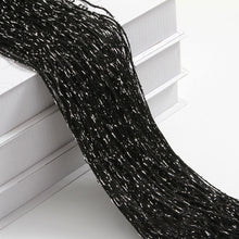 Load image into Gallery viewer, 100x200cm Glitter Door String Living Room String Curtain Shiny Tassel Silver Line Cortinas Valance for Window Home Decoration