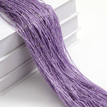 Load image into Gallery viewer, 100x200cm Glitter Door String Living Room String Curtain Shiny Tassel Silver Line Cortinas Valance for Window Home Decoration