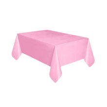 Load image into Gallery viewer, 137x183cm Disposable Tablecloth Birthday Party Wedding Christmas Table Cover Waterproof Oilproof Wipe Covers Rectangle Desk Cloth Decor