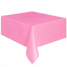 Load image into Gallery viewer, 137x183cm Disposable Tablecloth Birthday Party Wedding Christmas Table Cover Waterproof Oilproof Wipe Covers Rectangle Desk Cloth Decor