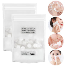 Load image into Gallery viewer, 20pcs Disposable Non-woven Face Towel Towel Compressed Portable Travel Water Wet Wipe Outdoor Moistened Tissues Candy Towels